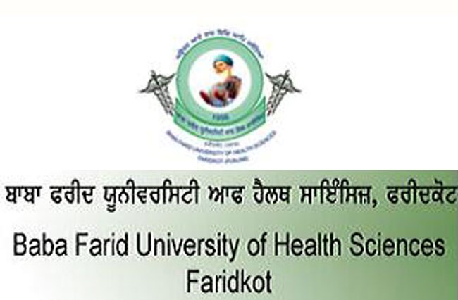 Baba Farid University of Health Sciences logo