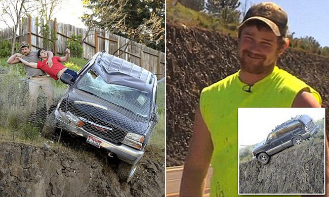 एक्सीडेंट के बाद की तस्वीर