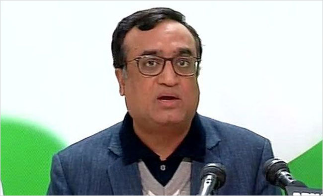 कांग्रेस नेता अजय माकन