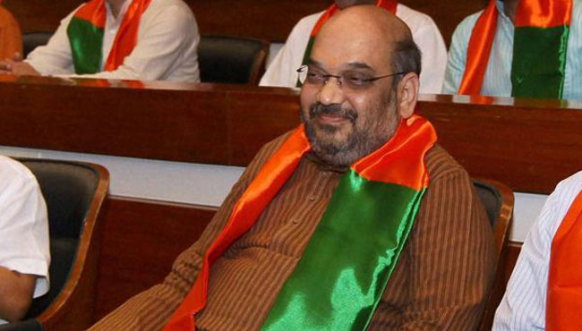 पार्टी अध्यक्ष अमित शाह
