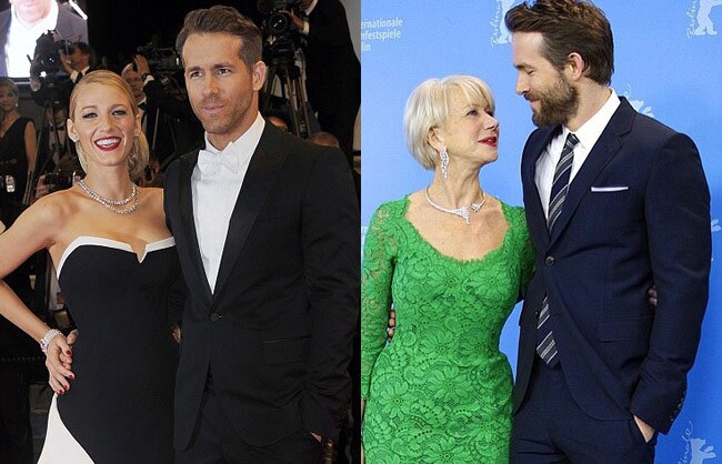 Blake Lively,  Ryan Reynolds, Helen mirren