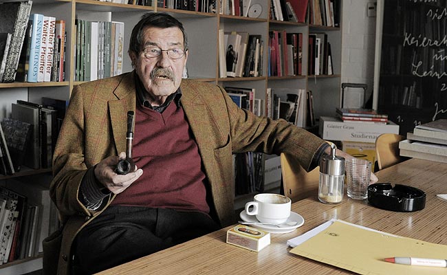 Nobel price laureate for literature Gunter Grass