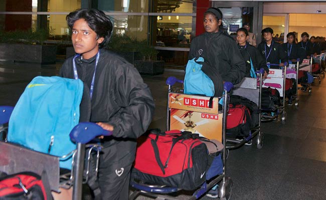 under-14 girls Football team