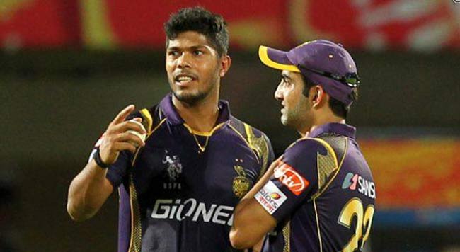 उमेश यादव और गौतम गंभीर