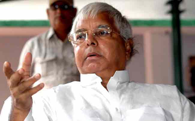 Lalu Prasad Yadav (file)