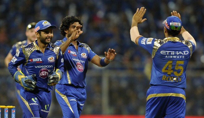 IPL-8: मलिंगा का कहर, MI ने हैदराबाद को धोया