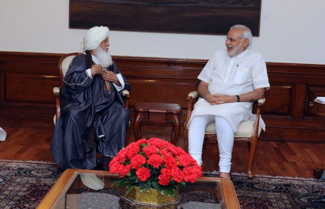 पीएम मोदी के साथ मुलाकात के दौरान नेता