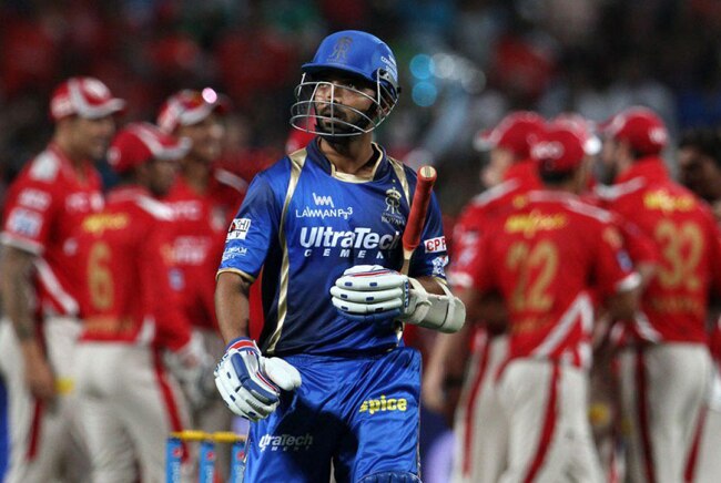 अजिंक्य रहाणे बिना खाता खोले आउट