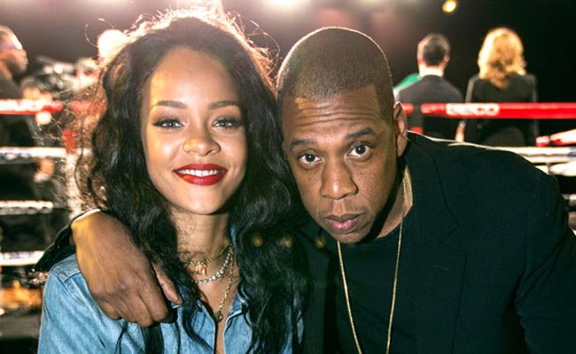 Rihanna and Jay z