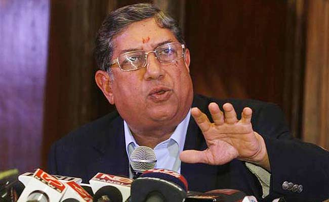 एन श्रीनिवासन