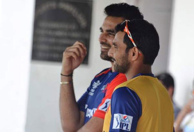 जहीर खान और मोहम्मद शमी