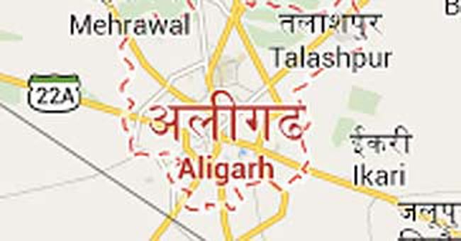 अलीगढ़ MAP