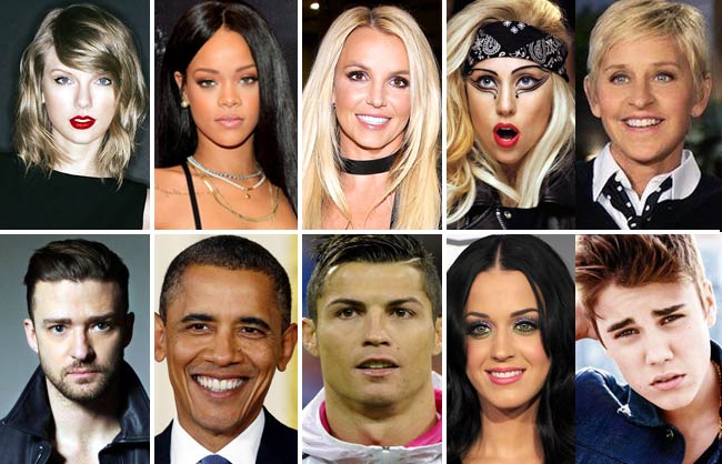 most followed celebrity on twitter