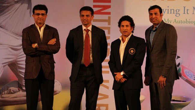 सौरव गांगुली, राहुल द्रविड़, सचिन तेंदुलकर, वीवीएस लक्ष्मण