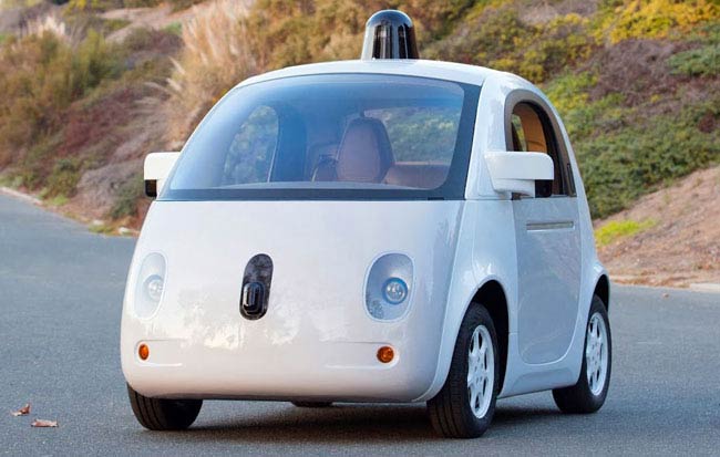 गूगल की रोबोट कार का नमूना