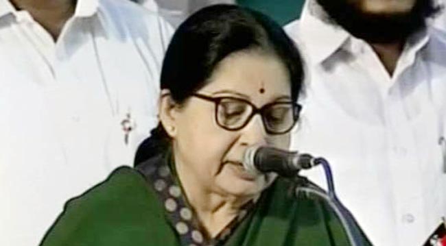 पांचवीं बार तमिलनाडु की CM बनीं जयललिला