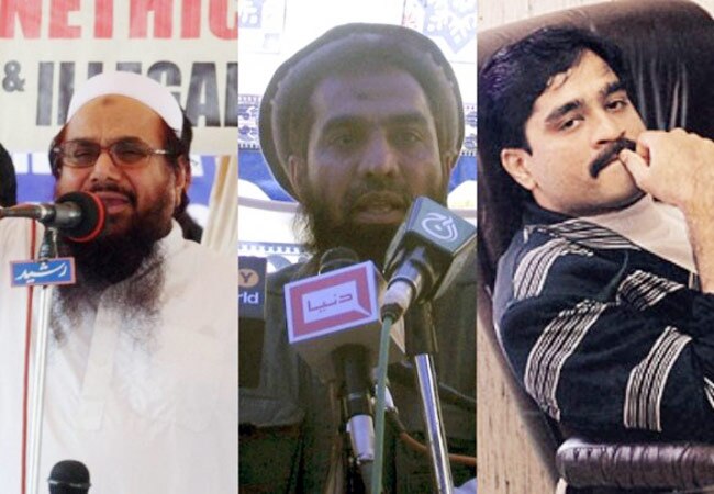 लखवी, सईद और दाउद इब्राहिम