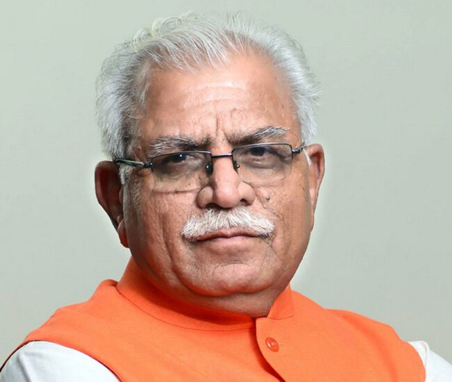 हरियाणा के मुख्यमंत्री मनोहर लाल खट्टर