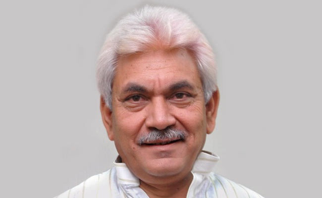 रेल राज्यमंत्री मनोज सिन्हा