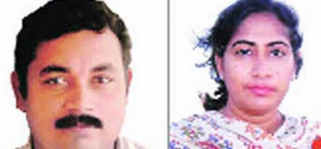 Maoist Rupesh and his wife