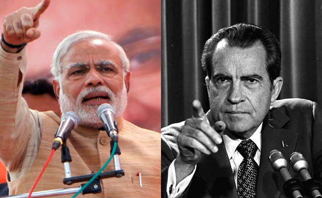 PM मोदी, रिचर्ड निक्सन