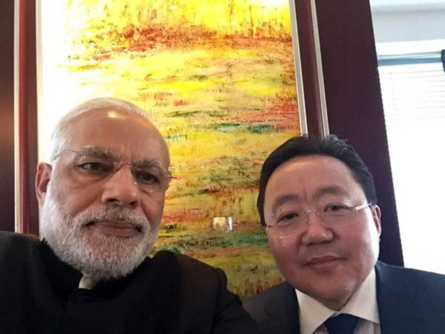 PM Modi selfie