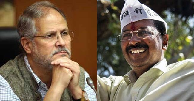 नजीब जंग और अरविंद केजरीवाल (फाइल फोटो)