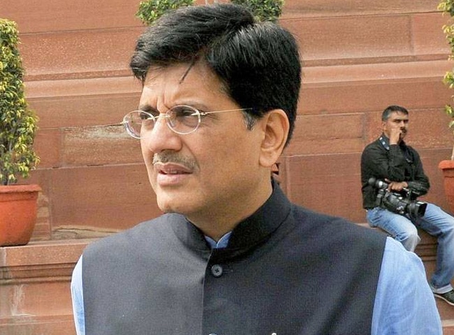 केंद्रीय मंत्री पीयूष गोयल की फाइल फोटो