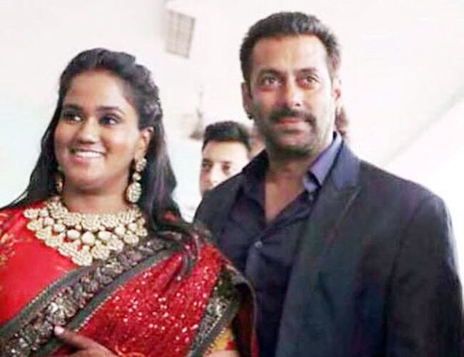 सलमान और उनकी बहन अर्पि‍ता