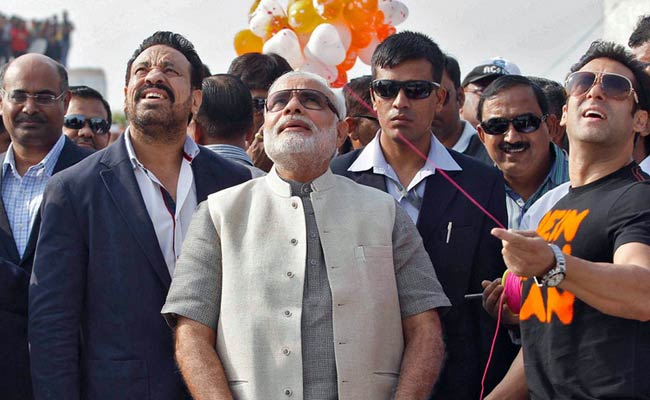 PM Narendra Mod and Salman khan