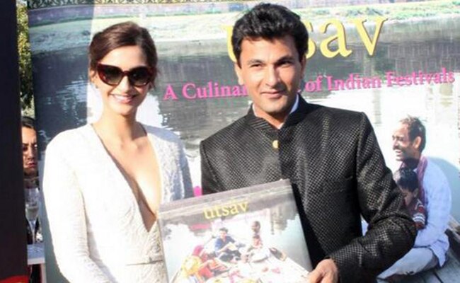 Sonam Kapoor and Vikas Khanna