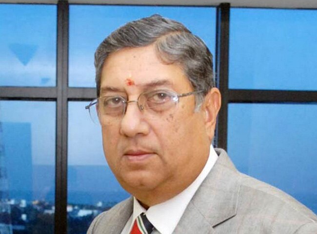 एन श्रीनिवासन की फाइल फोटो