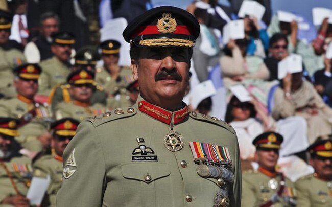 पाकिस्तानी सेना प्रमुख जनरल राहील शरीफ