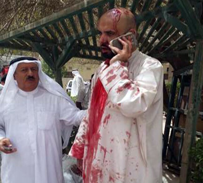 धमाके के बाद मस्जिद में मची अफरातफरी