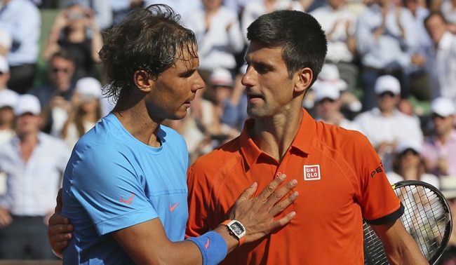 राफेल नडाल और जोकोविक