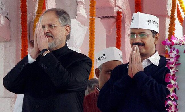 नजीब जंग, अरविंद केजरीवाल