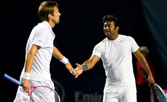 पेस और उनके जोड़ीदार डेनियल नेस्टर(फाइल फोटो)