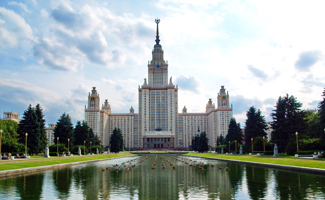 Main building of Lomonosov Moscow State University