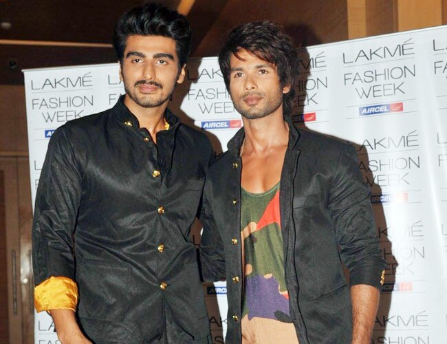 शाहिद कपूर और अर्जुन कपूर (फाइल फोटो)