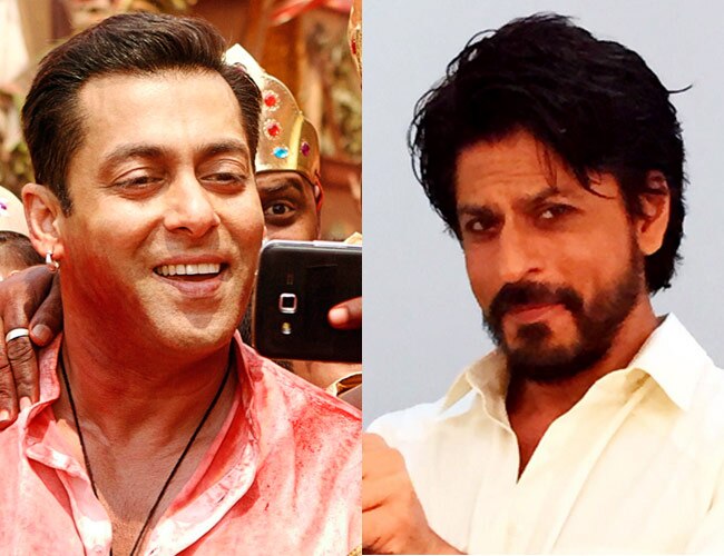 Salman khan and Shahrukh khan