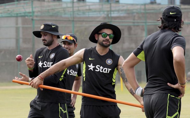 विराट कोहली और हरभजन सिंह