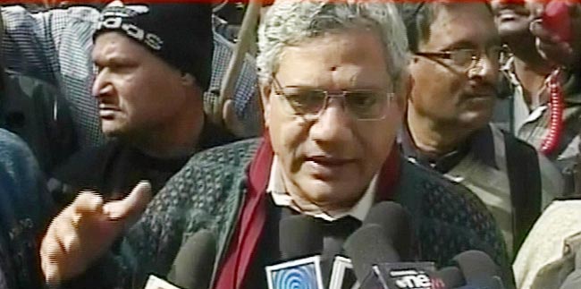 CPM महासचिव सीताराम येचुरी (फाइल फोटो)