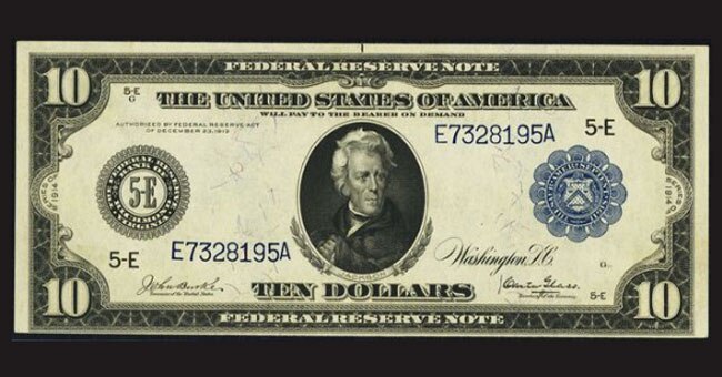 10$ Bill