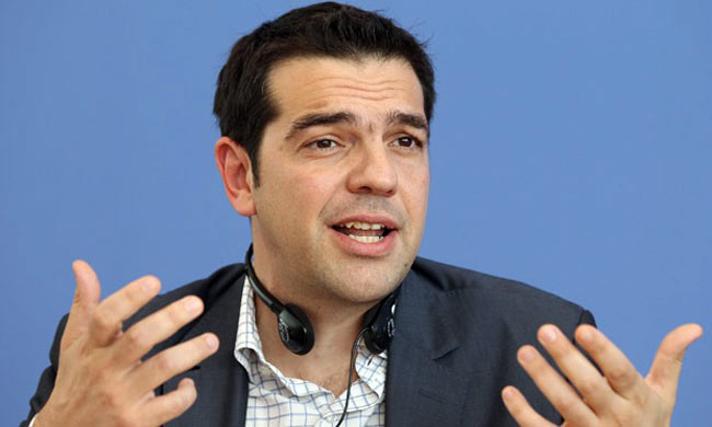 ग्रीस के प्रधानमंत्री एलेक्सिस सिप्रास