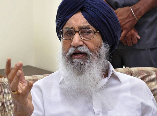 मुख्यमंत्री प्रकाश सिंह बादल (फाइल फोटो)