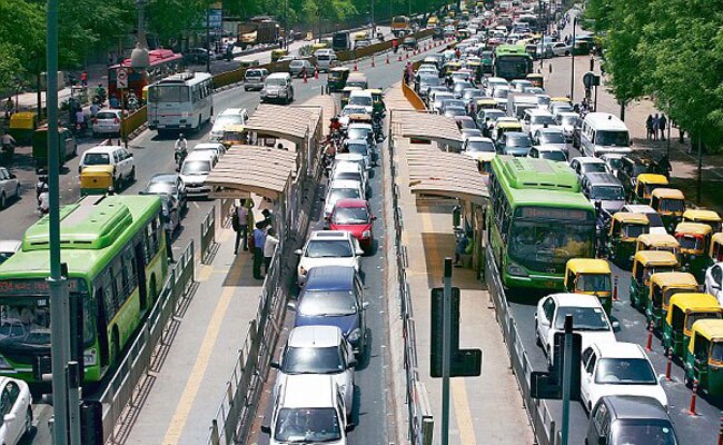 150 करोड़ रुपये की लागत से बना 14.5 किलोमीटर लंबा बीआरटी कॉरिडोर