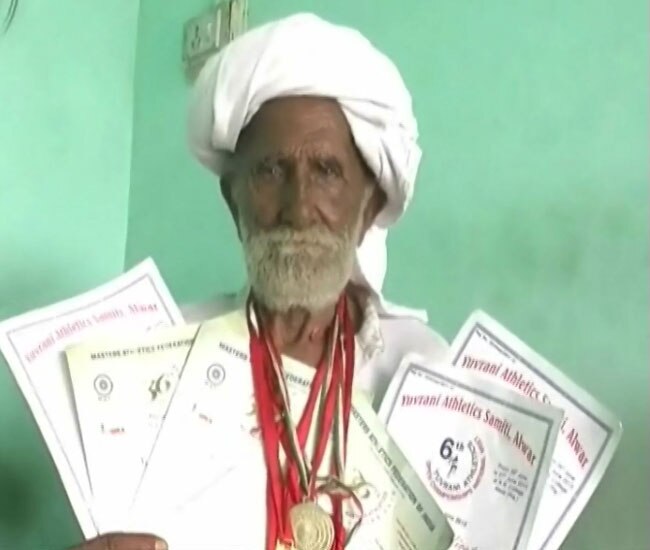95 वर्षीय धावक दौलतराम