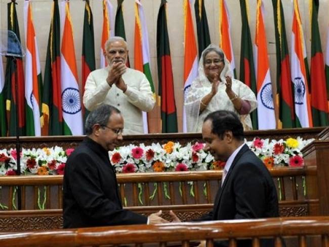 नरेंद्र मोदी के बांग्लादेश दौरे पर हुई थी लैंड स्वैप डील