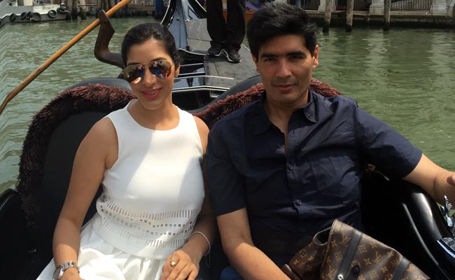 Sophie Chaudhary and Manish Malhotra