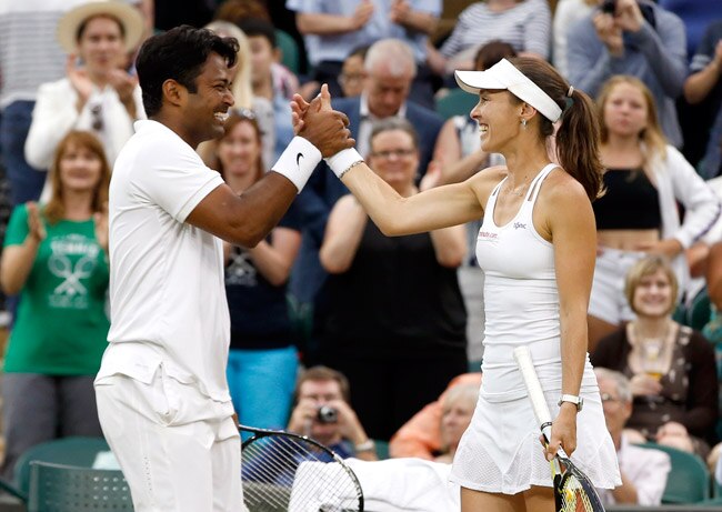 लिएंडर पेस और मार्टिना हिंगिस